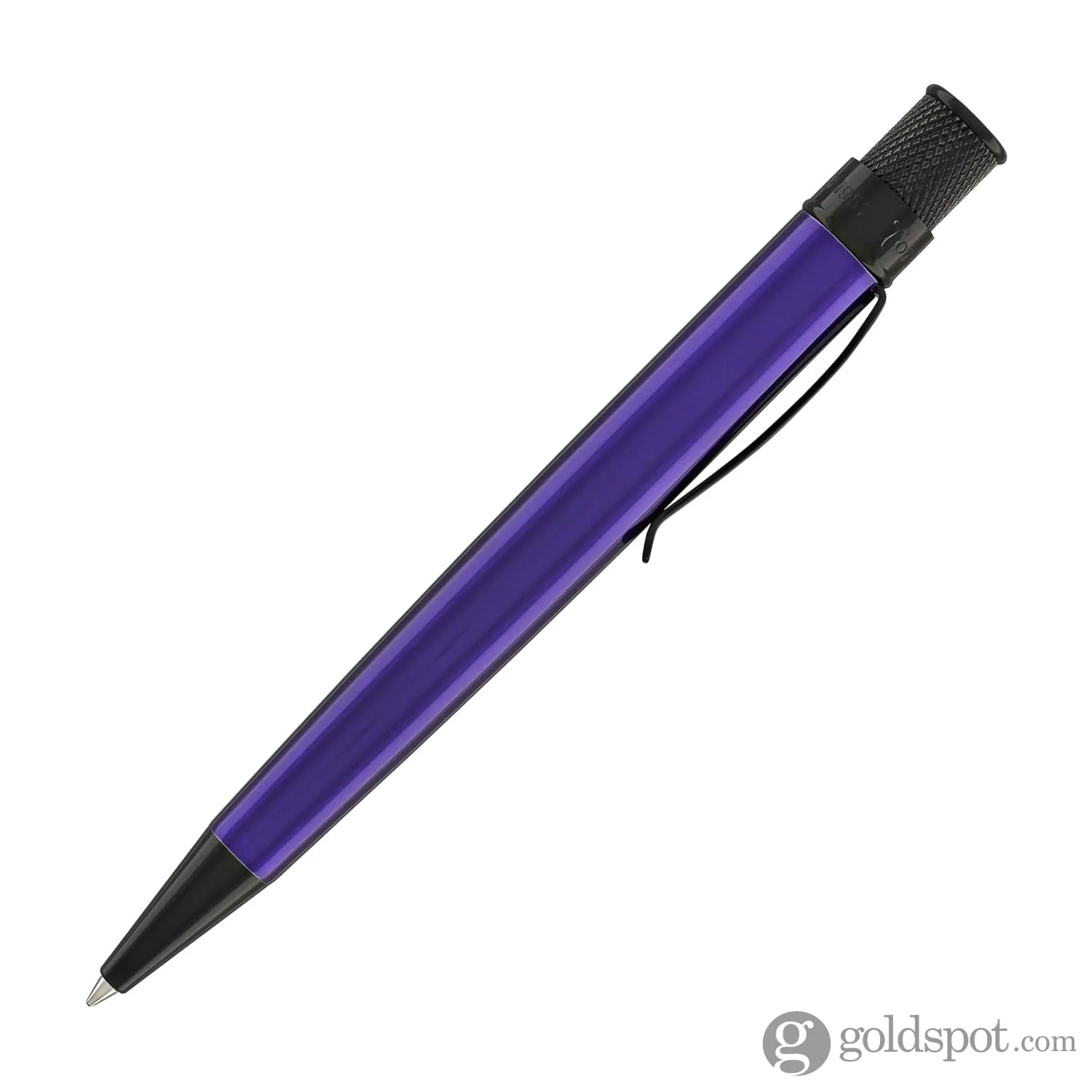 Retro 51 Tornado Stealth Rollerball Pen in Midnight Purple - Image 4