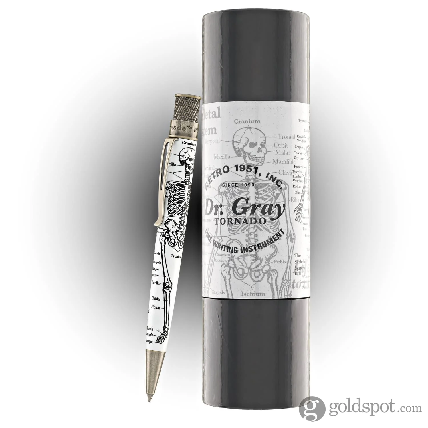 Retro 51 Tornado Metalsmith Rollerball Pen in Dr. Gray - Image 7