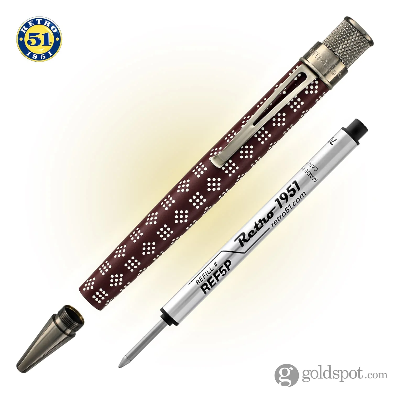Retro 51 Tornado Vintage Metalsmith Rollerball Pen in Harriet Tubman - Image 6