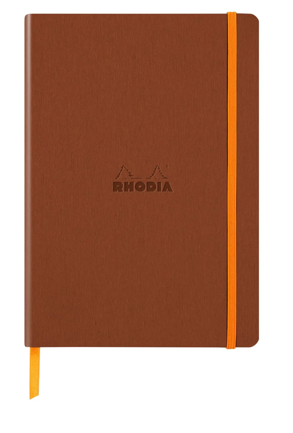 Rhodia 5.5 x 8.25 Rhodiarama Softcover Notebook in Copper