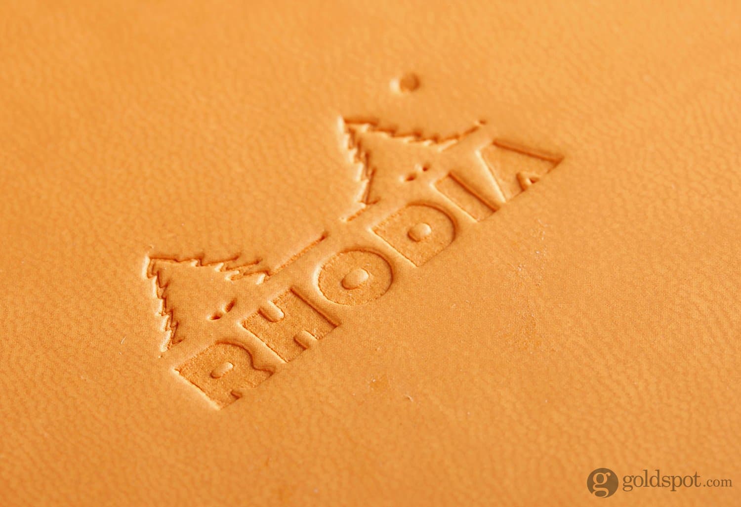 Rhodia 5.5 x 8.25 Webnotebook in Orange - Image 2