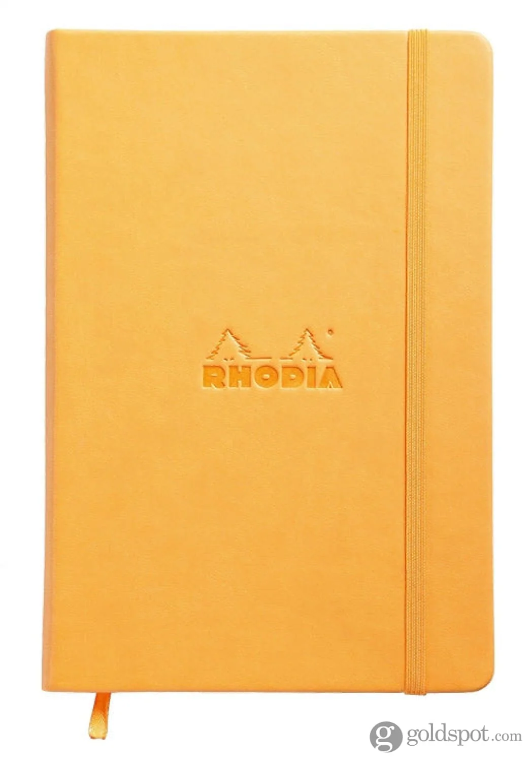 Rhodia 5.5 x 8.25 Webnotebook in Orange - Image 8