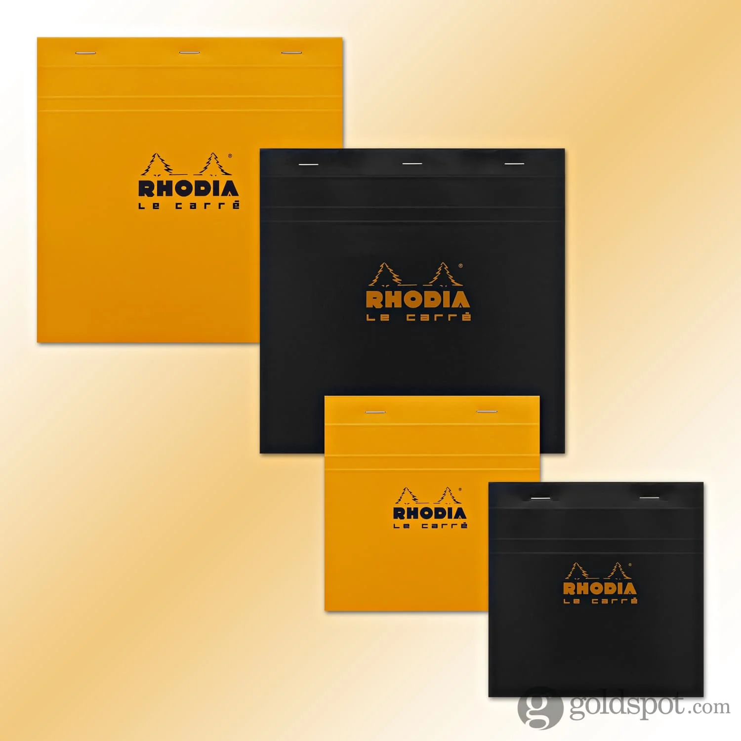 Rhodia Staplebound Graph Paper Notepad in Black - 8.25 x 8.25 - Image 2