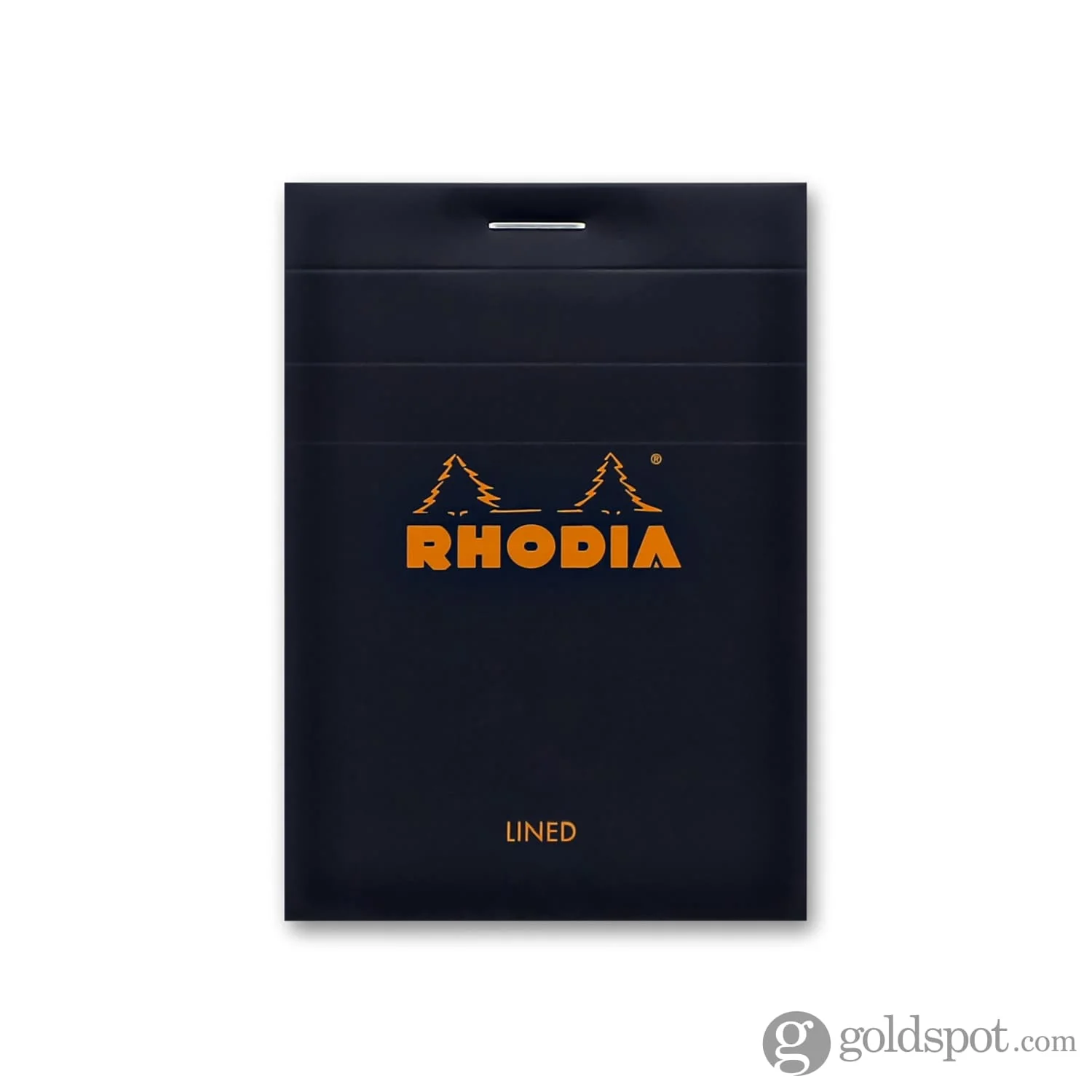 Rhodia No. 11 Staplebound 3 x 4 Notepad in Black - Image 2