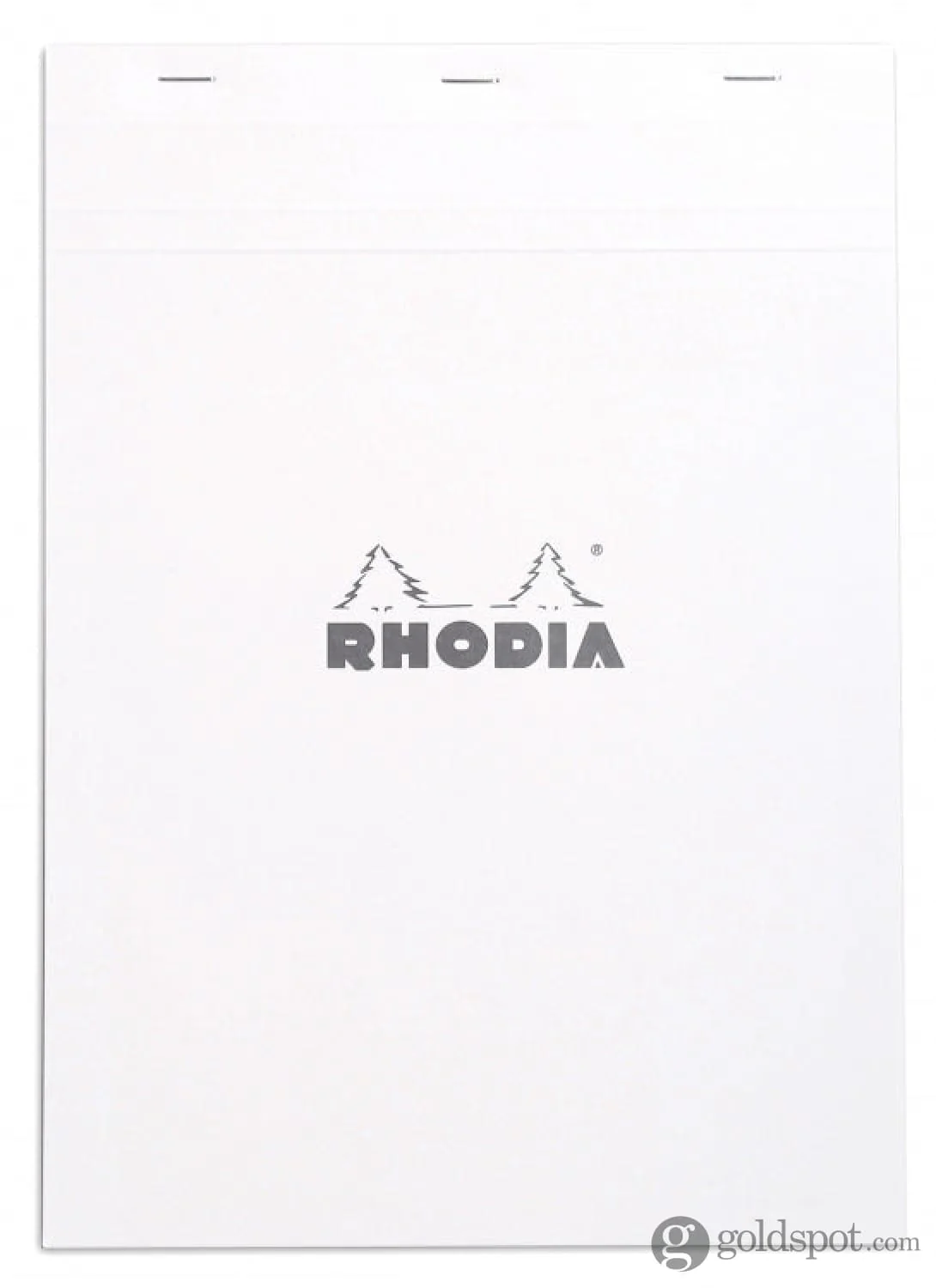Rhodia No.18 Staplebound 8.25 x 11.75 Notepad in Ice - Image 8