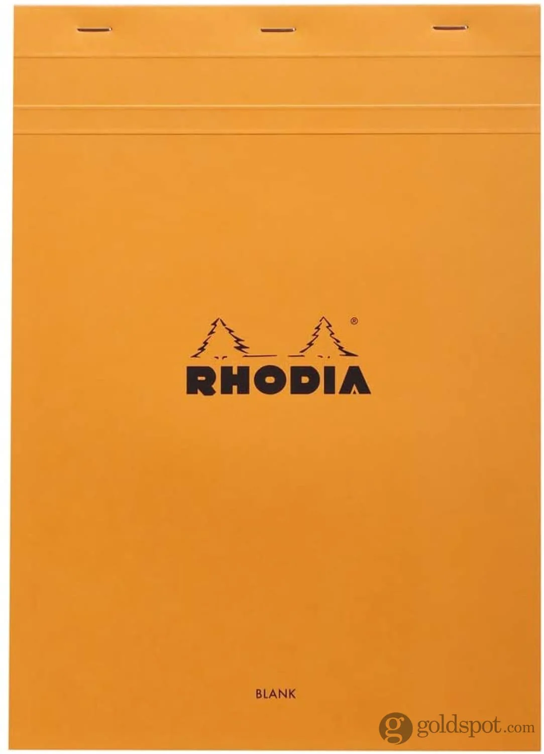 Rhodia No. 18 Staplebound 8.25 x 11.75 Notepad in Orange - Image 4