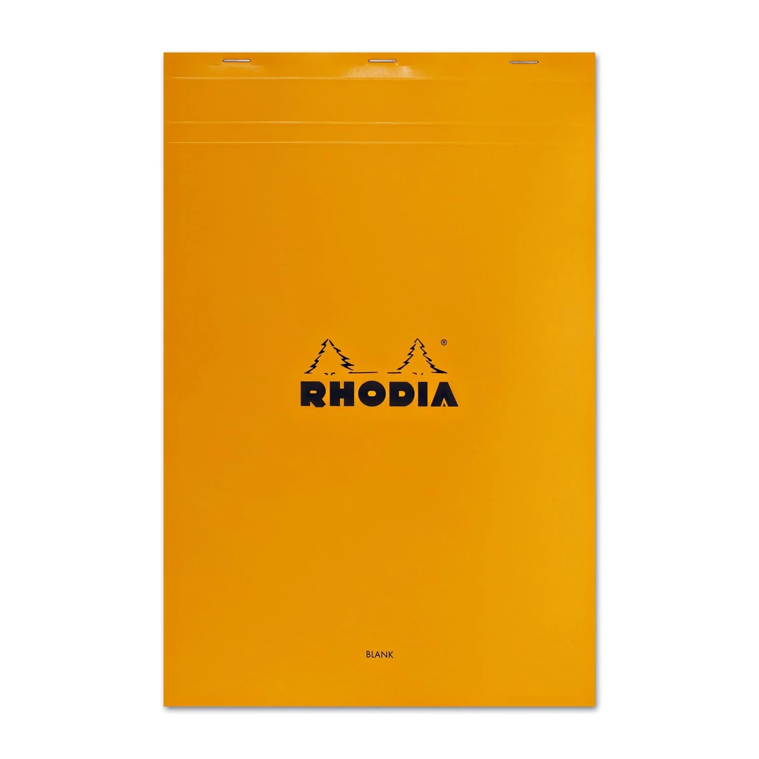 Rhodia No. 19 Staplebound 8.25 x 12.5 Notepad in Orange