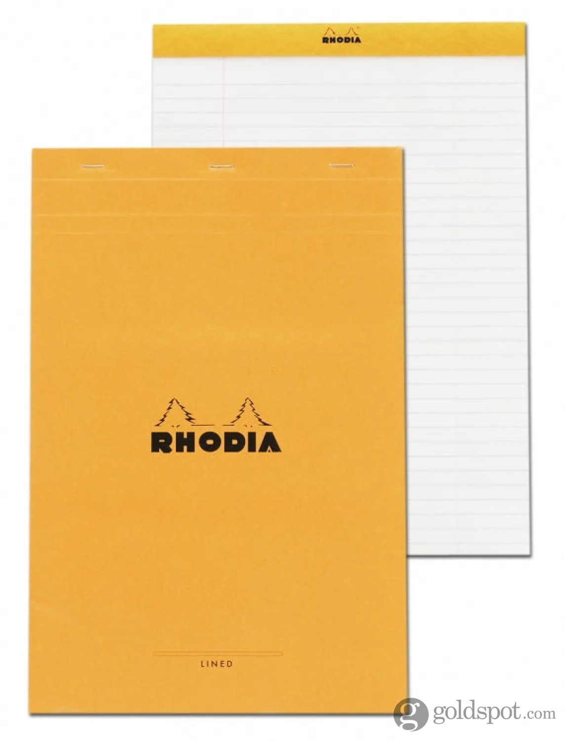 Rhodia No. 19 Staplebound 8.25 x 12.5 Notepad in Orange - Image 7
