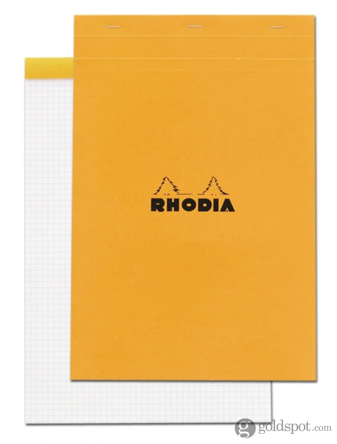 Rhodia No. 19 Staplebound 8.25 x 12.5 Notepad in Orange - Image 8
