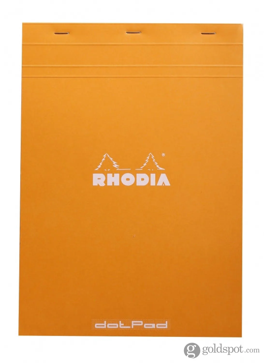 Rhodia No. 19 Staplebound 8.25 x 12.5 Notepad in Orange - Image 9