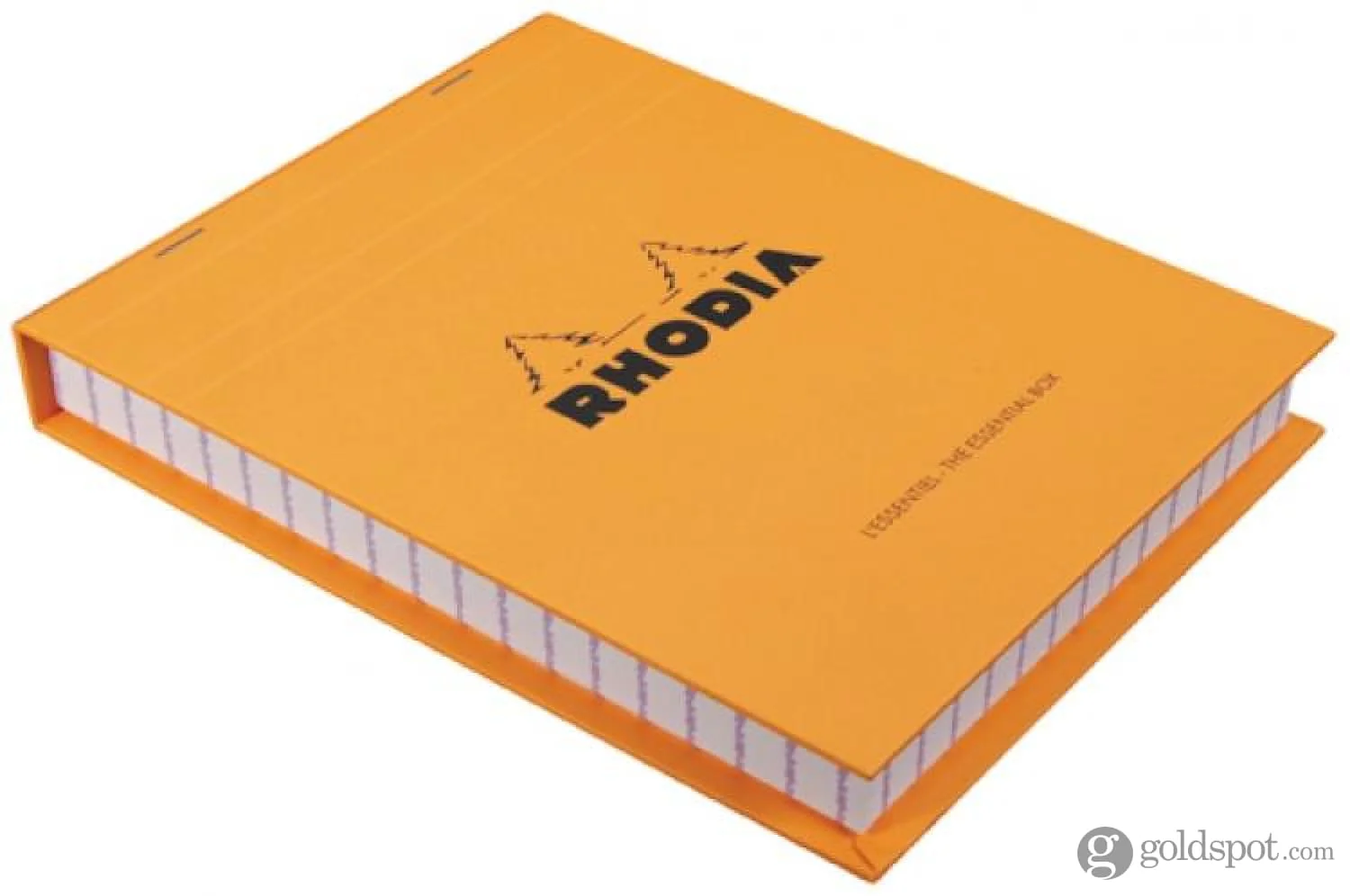 Rhodia Boutique Treasure Box in Orange - Four Notepads and Two Pencils - Image 2