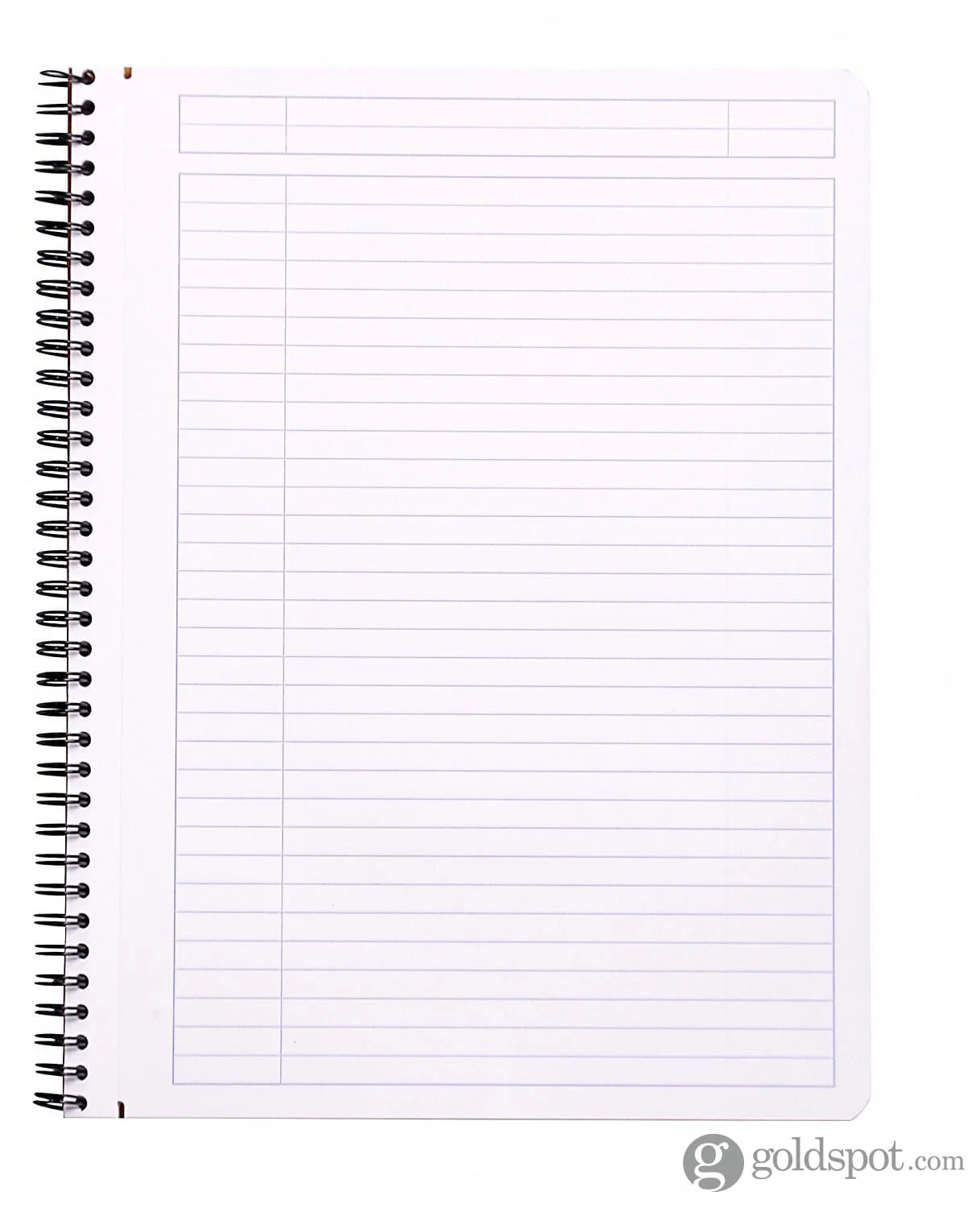 Rhodia Wirebound Lined Paper Notebook in Orange - 9 x 11.75 - Image 2