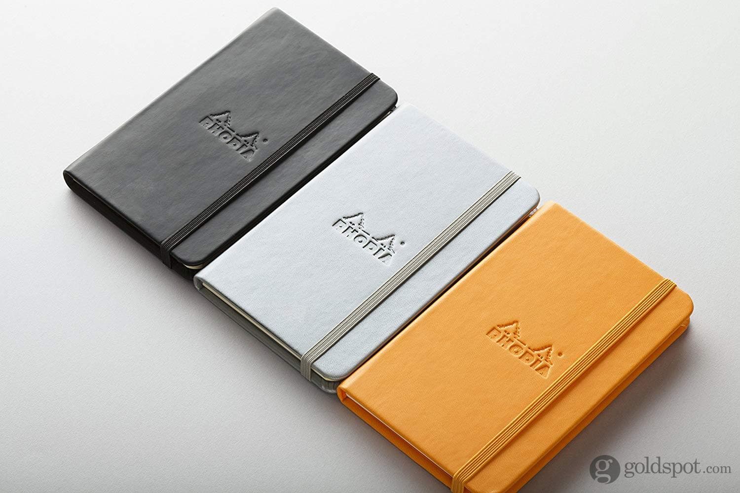 Rhodia Webnotebook Lined Paper in Silver - 3.5 x 5.5 - Image 3