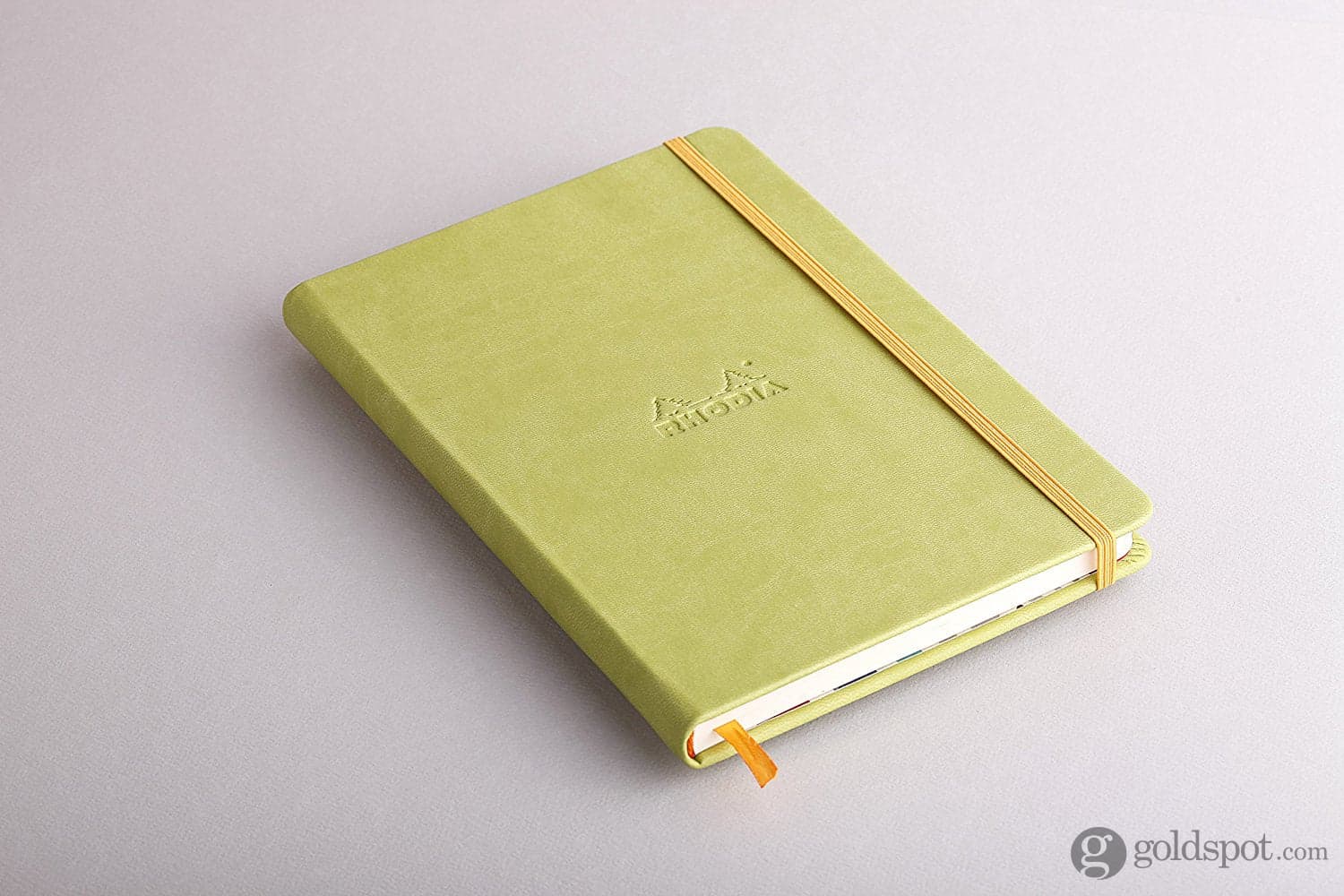 Rhodia Rhodiarama A5 Webbies Notebook in Anise - 5.5 x 8.25 - Image 3