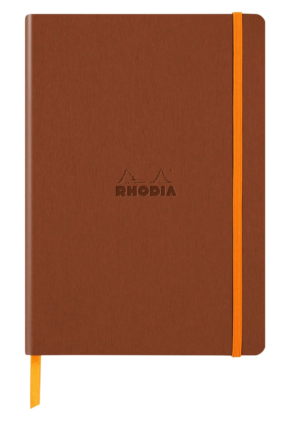 Rhodia Rhodiarama Lined Notebook in Copper - 5.5 in x 8.25