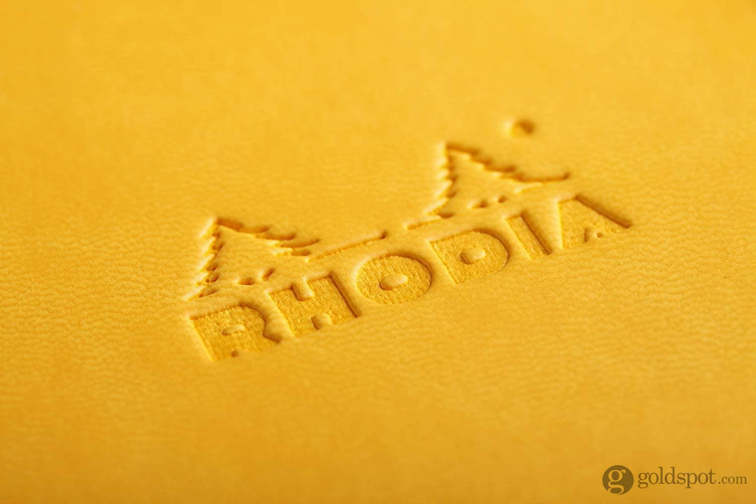 Rhodia Rhodiarama Webbies Blank Paper Notebook in Yellow - 3.5 x 5.5 - Image 4