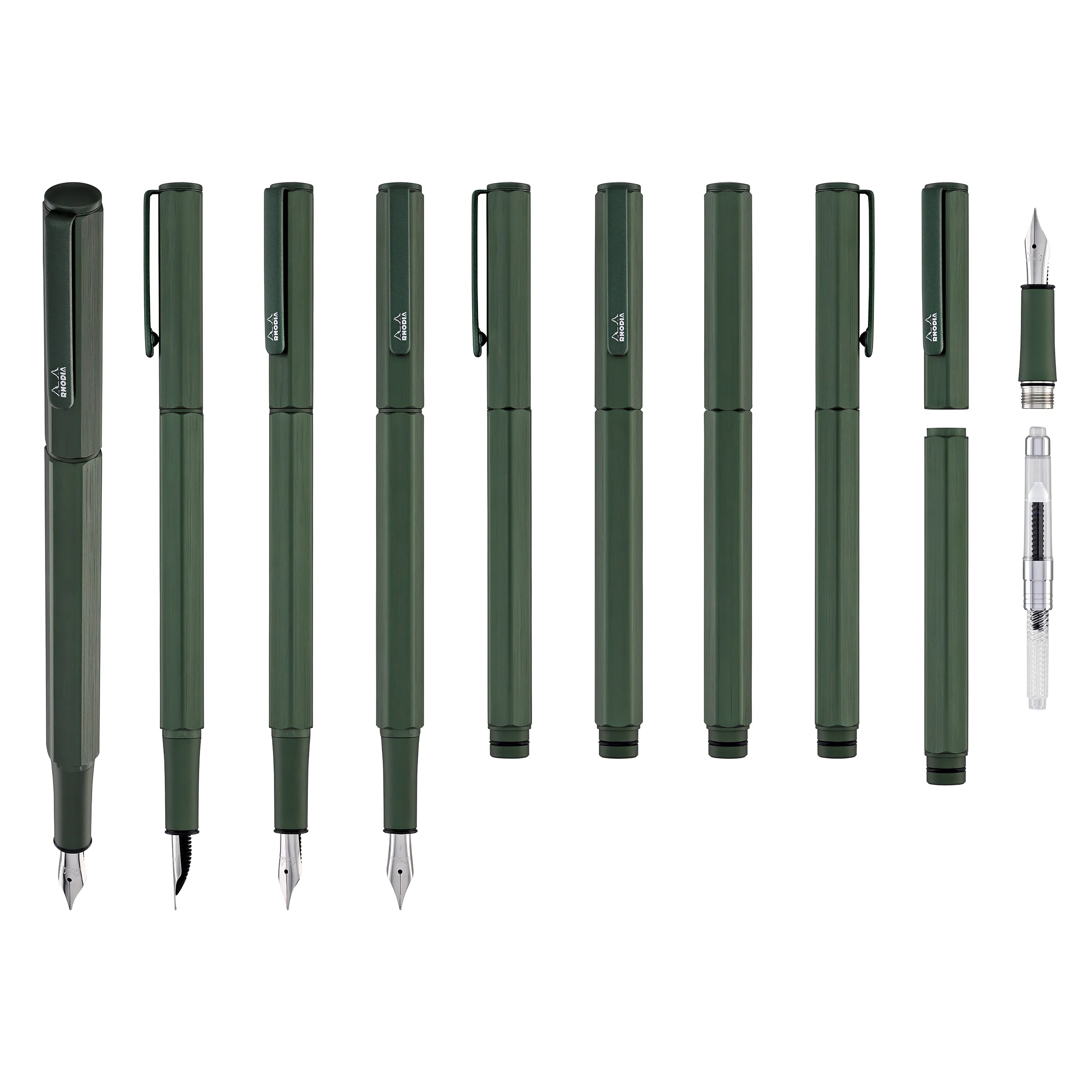Rhodia Script Fountain Pen in Sage - Image 9