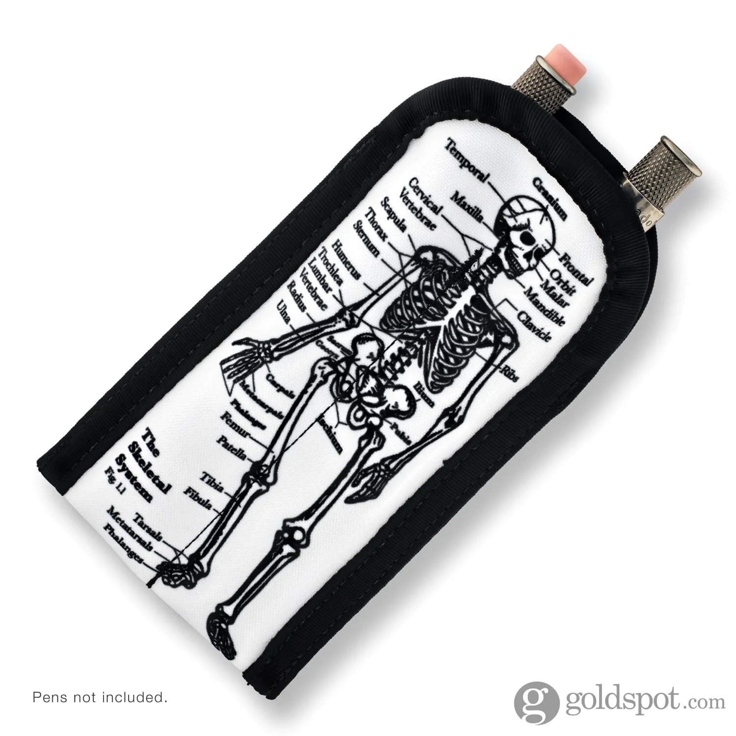 Rickshaw Bagworks 2-Pen Sleeve Retro 51 in Dr. Gray - Image 4