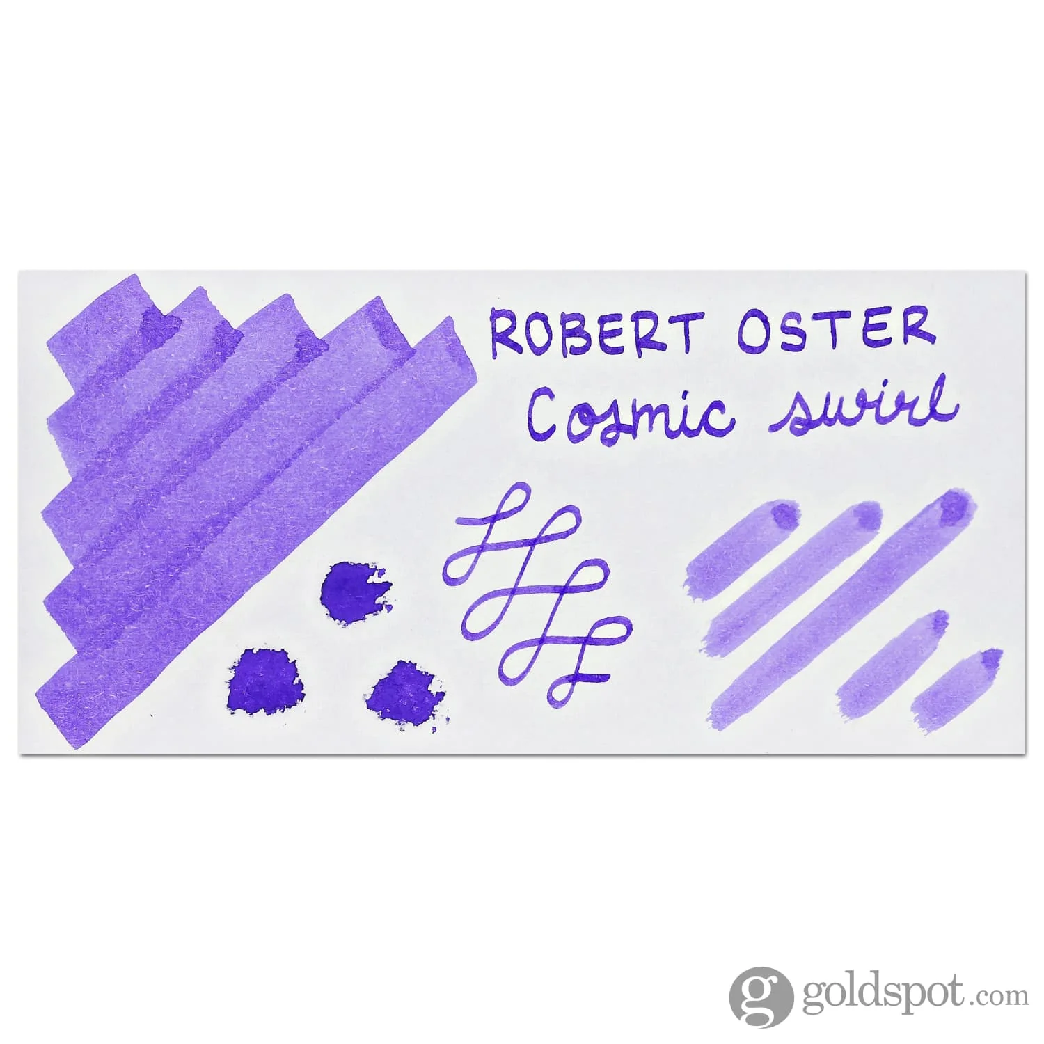 Robert Oster Bottled Ink in Cosmic Swirl - 50mL - Image 2