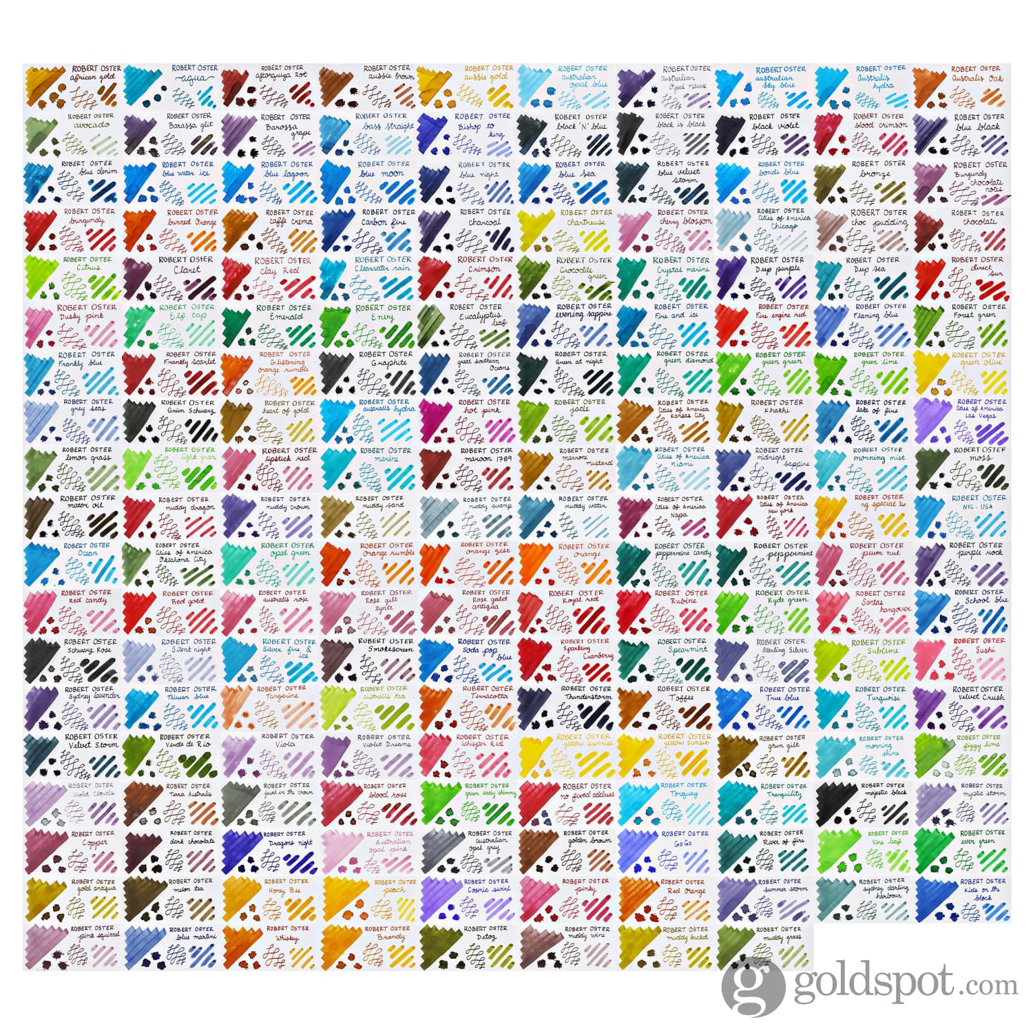 Robert Oster Bottled Ink in Cosmic Swirl - 50mL - Image 3