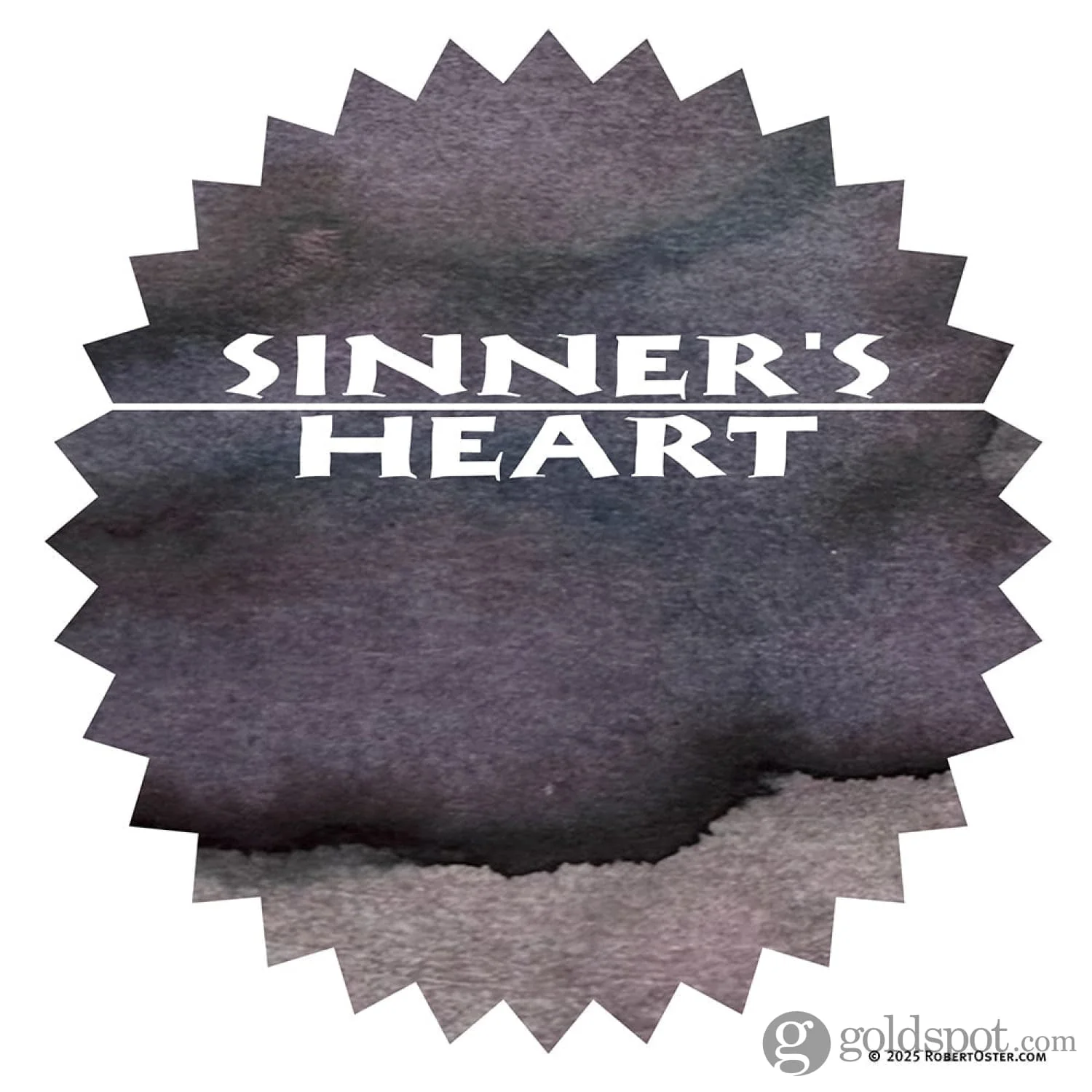 Robert Oster Bottled Ink in Sinner's Heart - 50 mL - Image 3