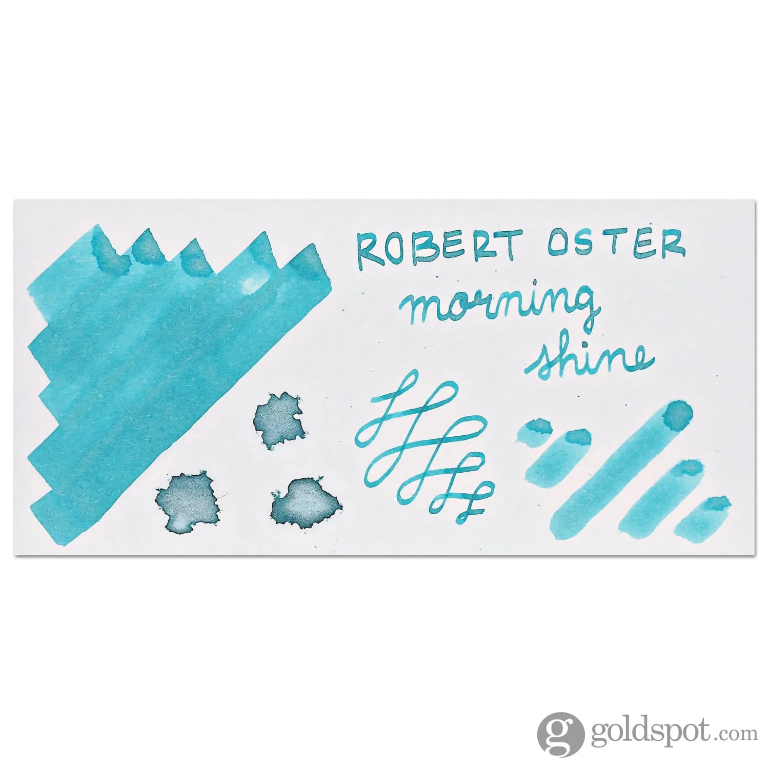 Robert Oster Shake 'N' Shimmy Bottled Ink in Morning Shine - 50mL - Image 2
