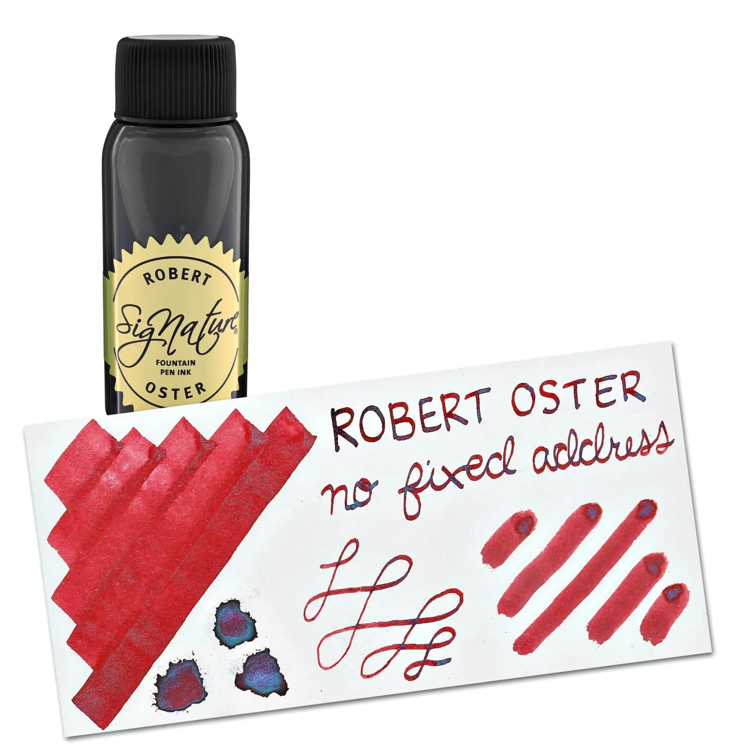 Robert Oster Shake 'N' Shimmy Bottled Ink in No Fixed Address - 50mL