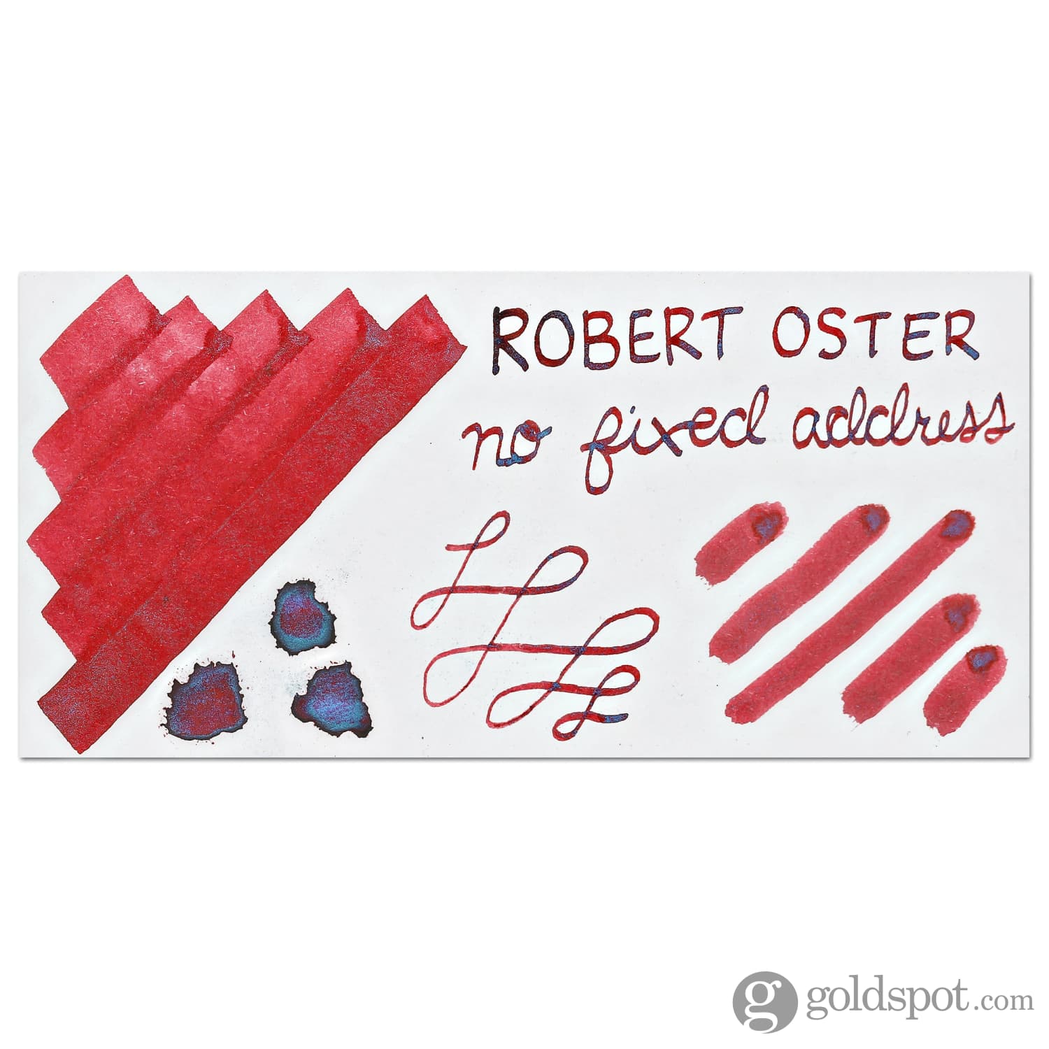 Robert Oster Shake 'N' Shimmy Bottled Ink in No Fixed Address - 50mL - Image 2
