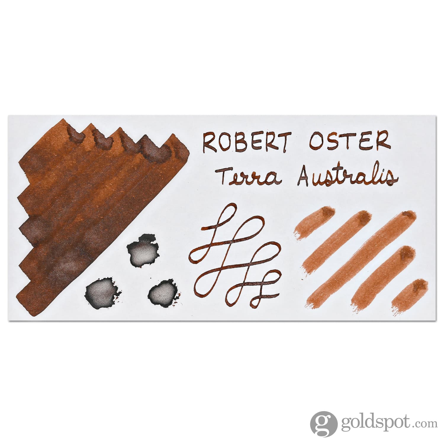 Robert Oster Shake 'N' Shimmy Bottled Ink in Terra Australis - 50mL - Image 2