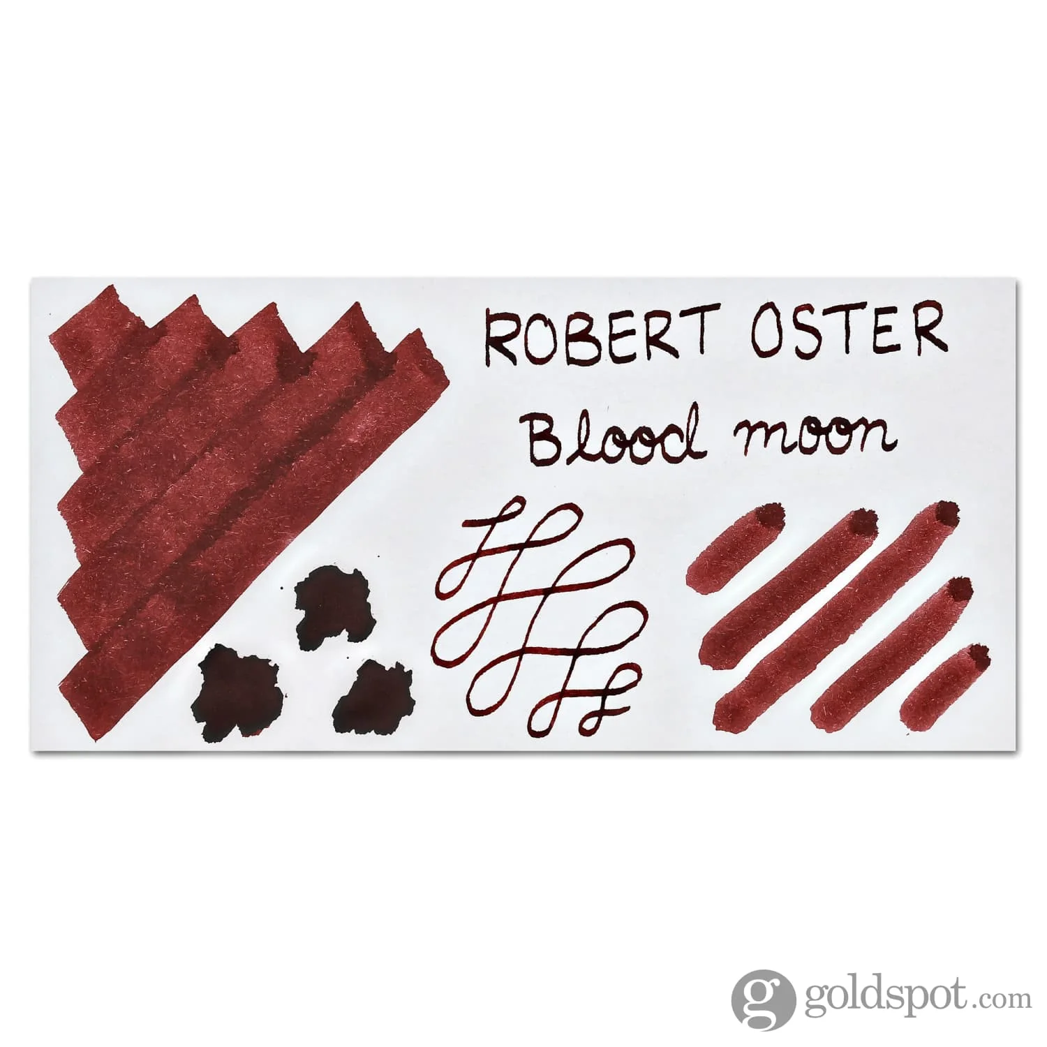 Robert Oster Signature Bottled Ink in Blood Moon - 50 mL - Image 2