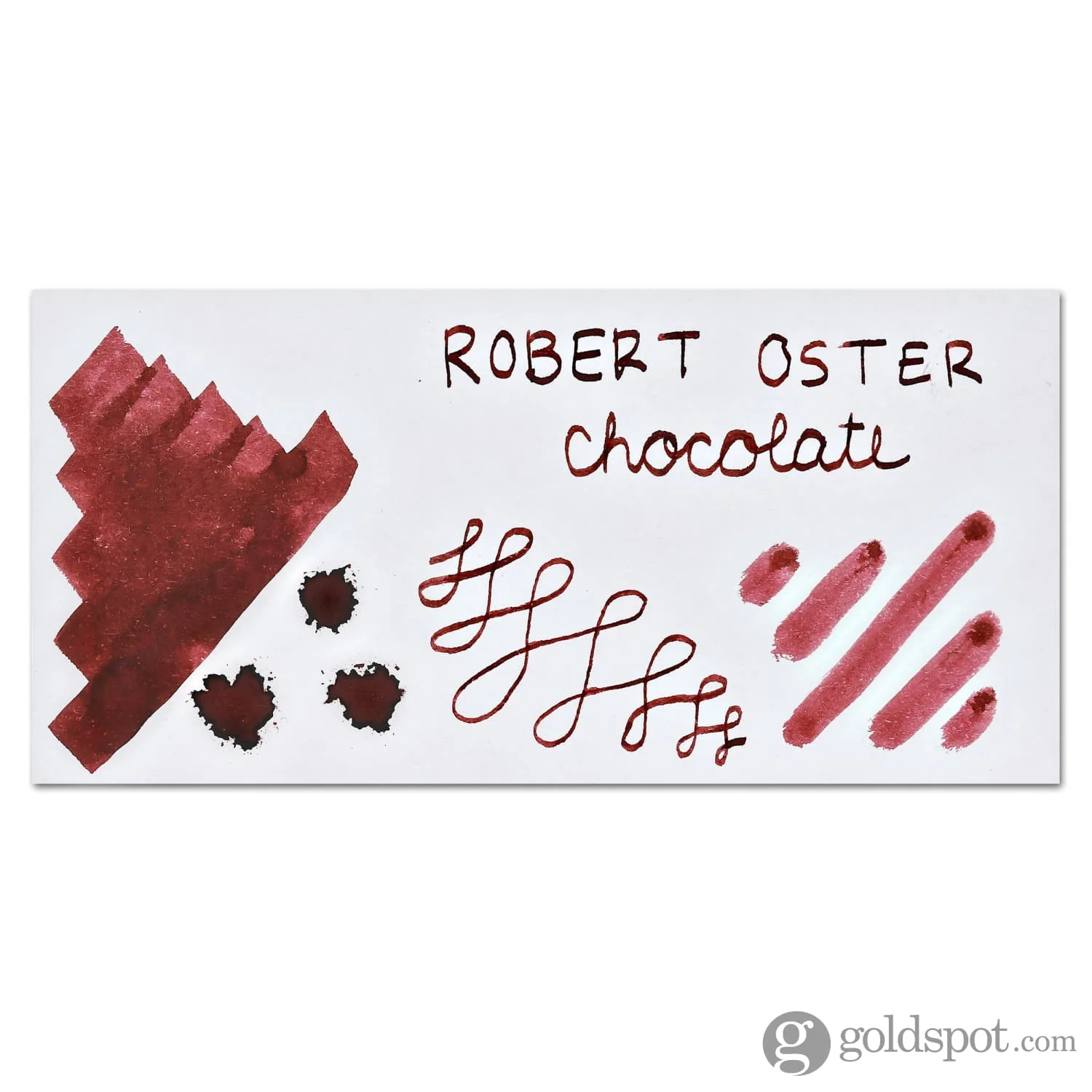 Robert Oster Bottled Ink in Chocolate - 50 mL - Image 2