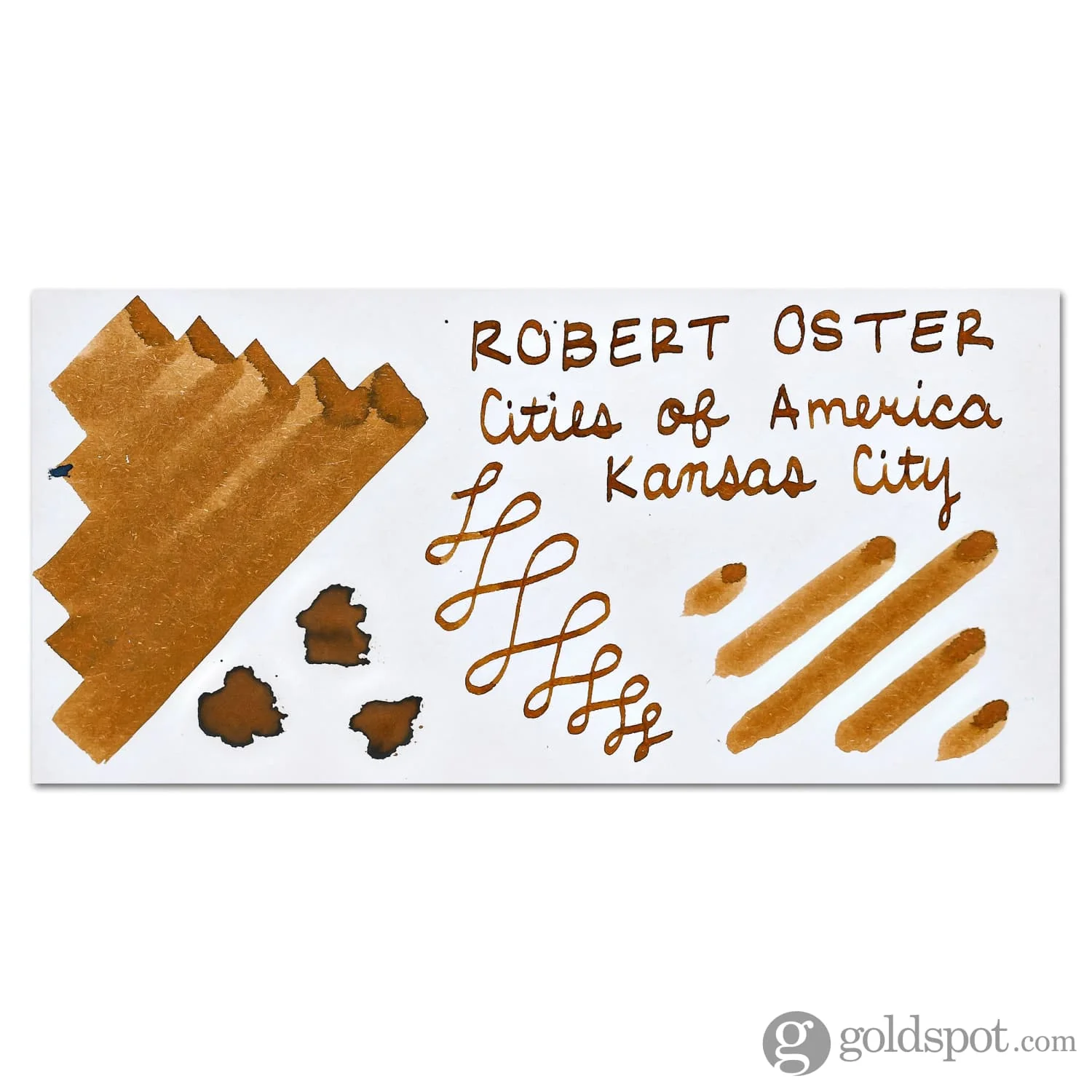 Robert Oster Cities of America Bottled Ink in Kansas City - 50 mL - Image 2