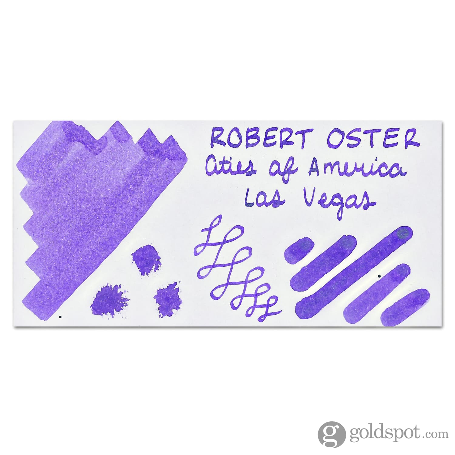 Robert Oster Cities of America Bottled Ink in Las Vegas - 50 mL - Image 2