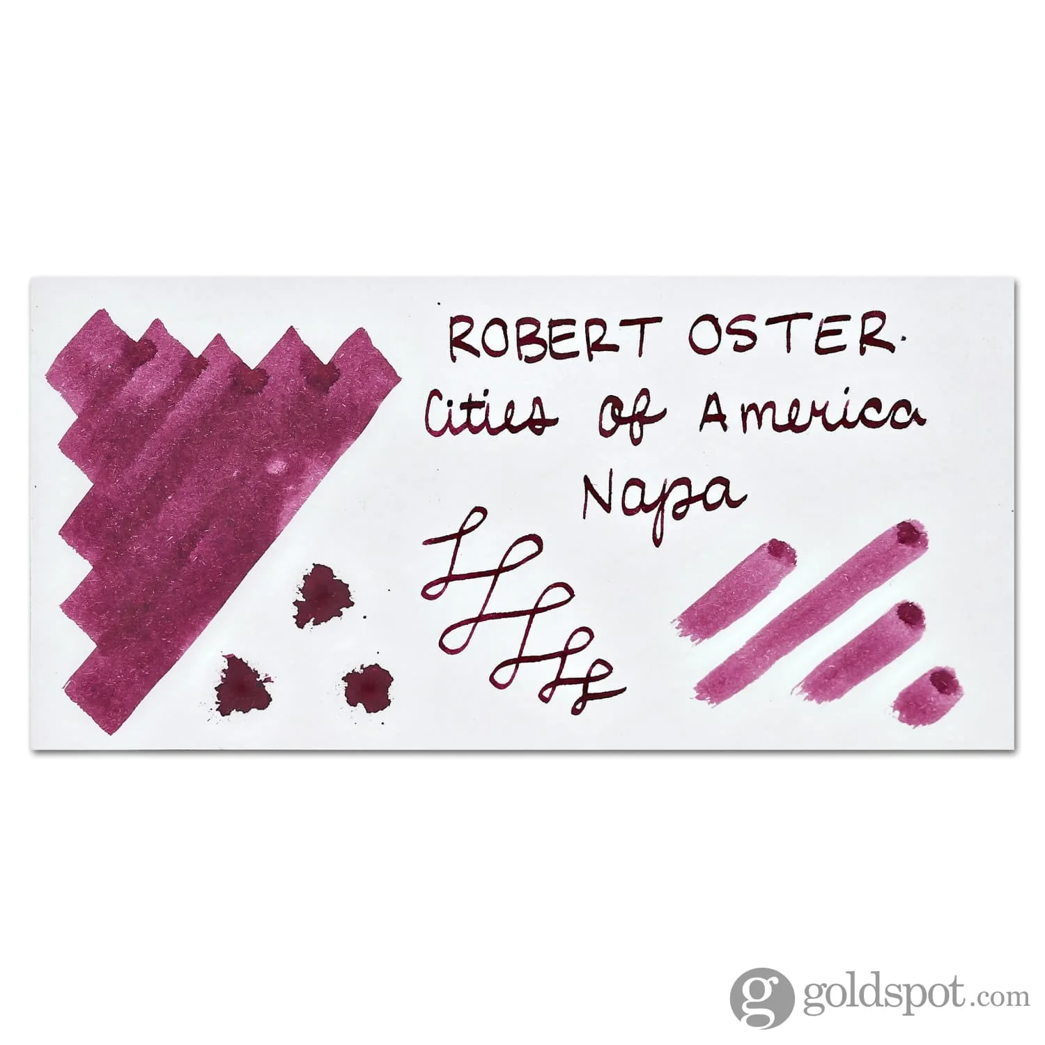 Robert Oster Cities of America Bottled Ink in Napa - 50 mL - Image 2