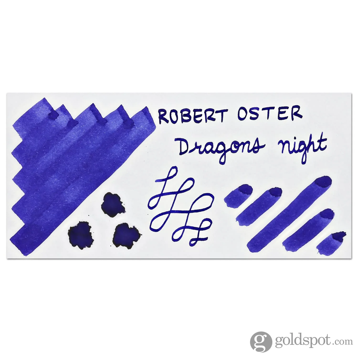 Robert Oster Bottled Ink in Dragon's Night - 50 mL - Image 2