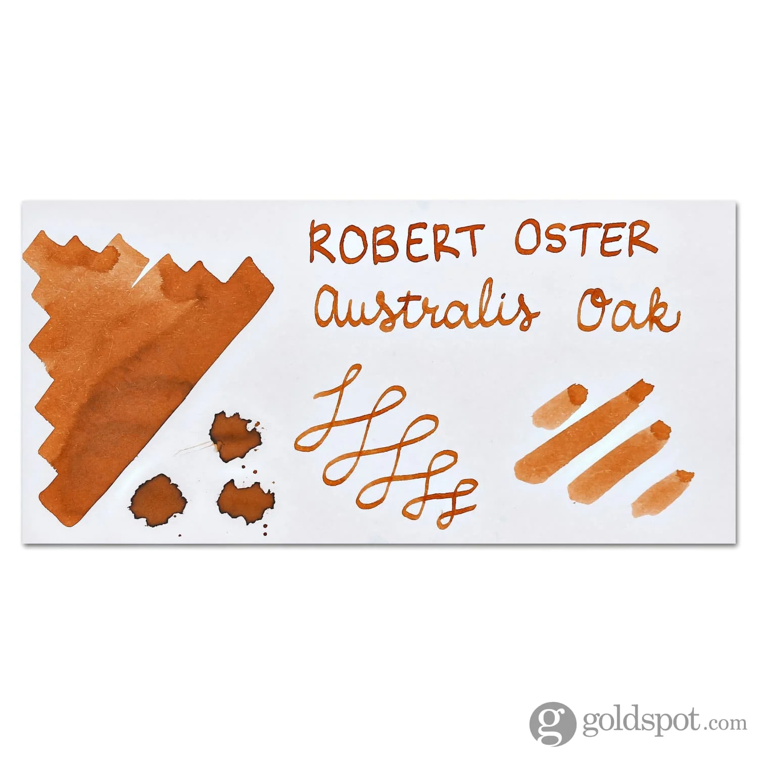 Robert Oster Signature L.E. Australis Bottled Ink in Oak - 50 mL - Image 2