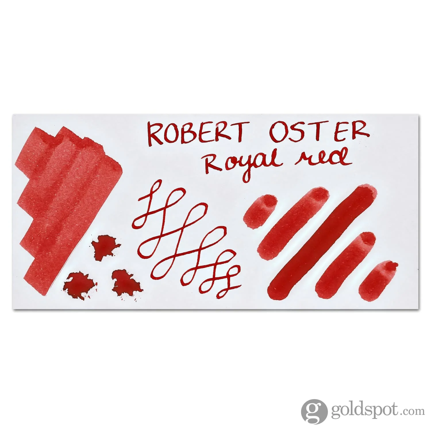 Robert Oster Bottled Ink in Royal Red - 50 mL - Image 2