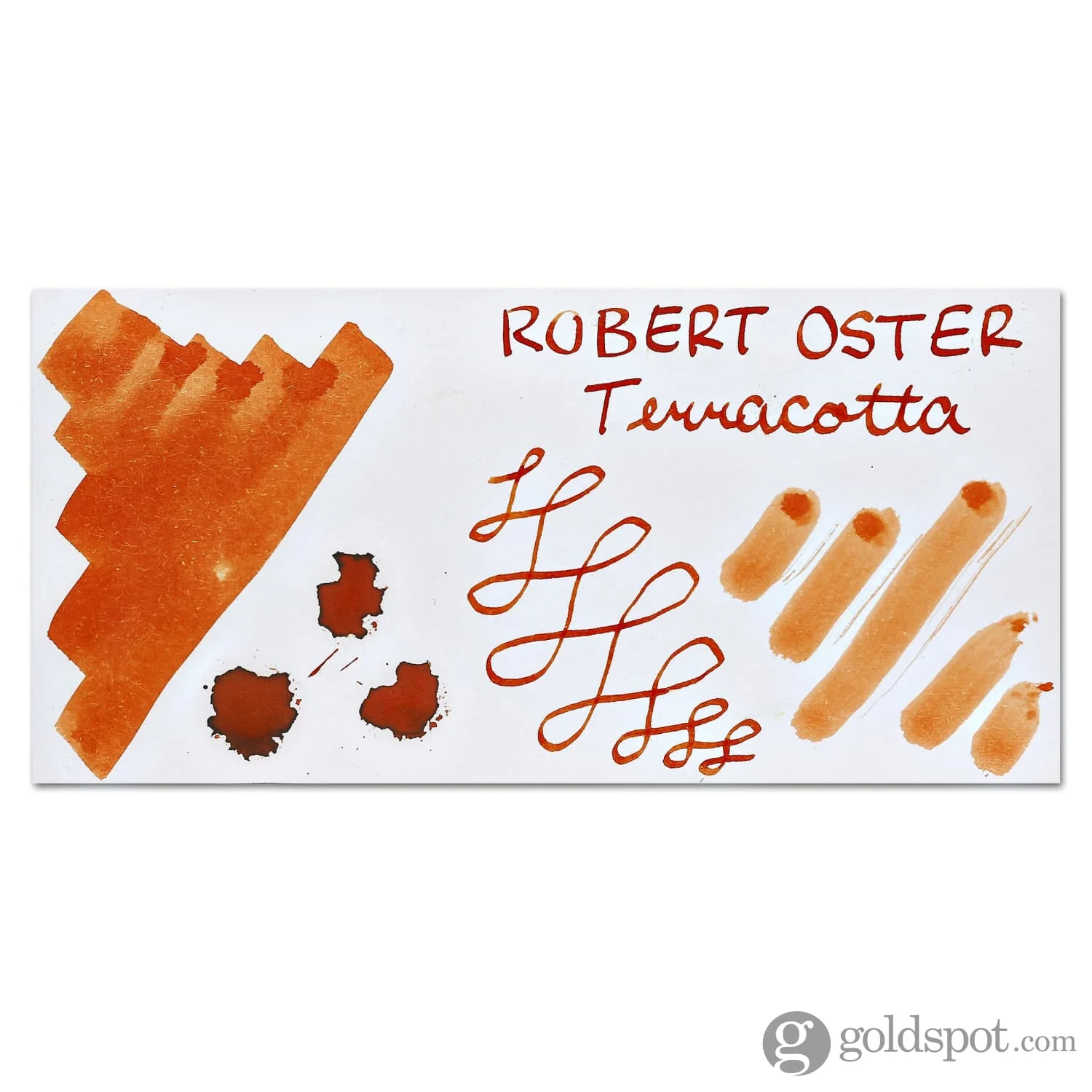 Robert Oster Signature Bottled Ink in Terracotta - 50mL - Image 2