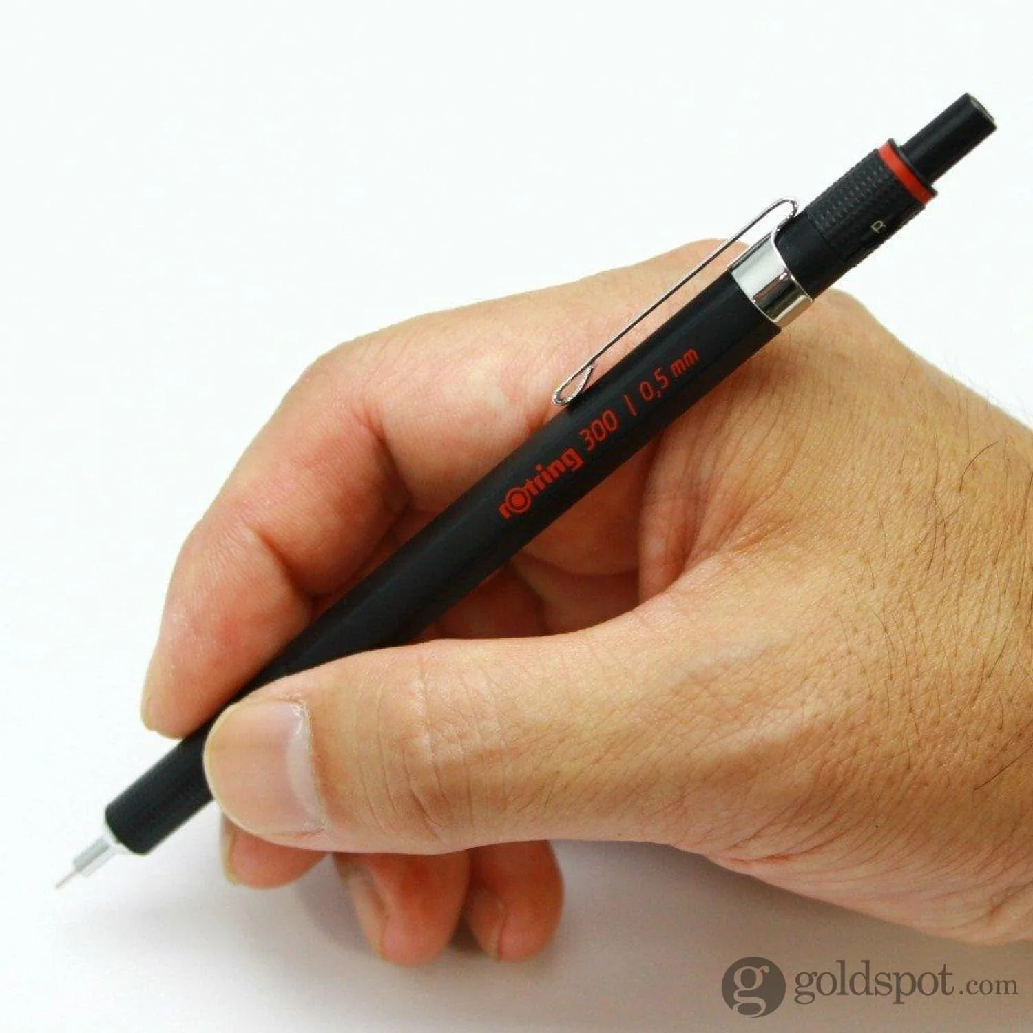 Rotring 300 Series Mechanical Pencil in Black - 0.5mm - Image 4