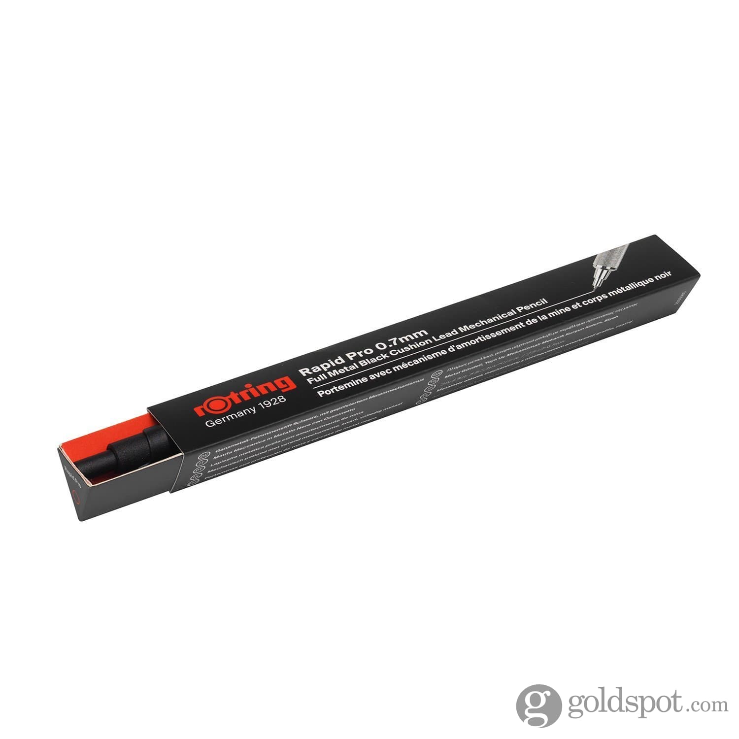 Rotring Rapid PRO Mechanical Pencil in Black - 0.7mm - Image 7
