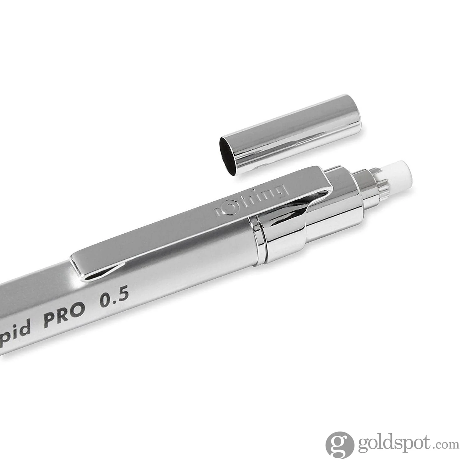 Rotring Rapid PRO Mechanical Pencil in Chrome - Image 2