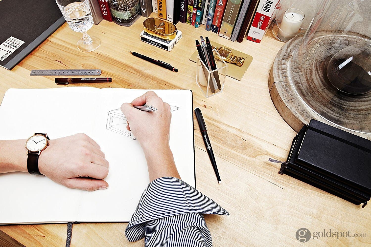 Rotring Rapid PRO Mechanical Pencil in Chrome - Image 8