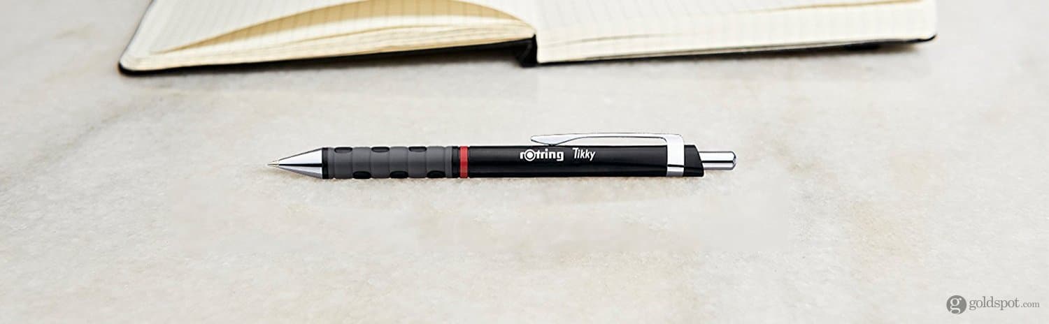 Rotring Tikky Ballpoint Pen in Black - Image 3