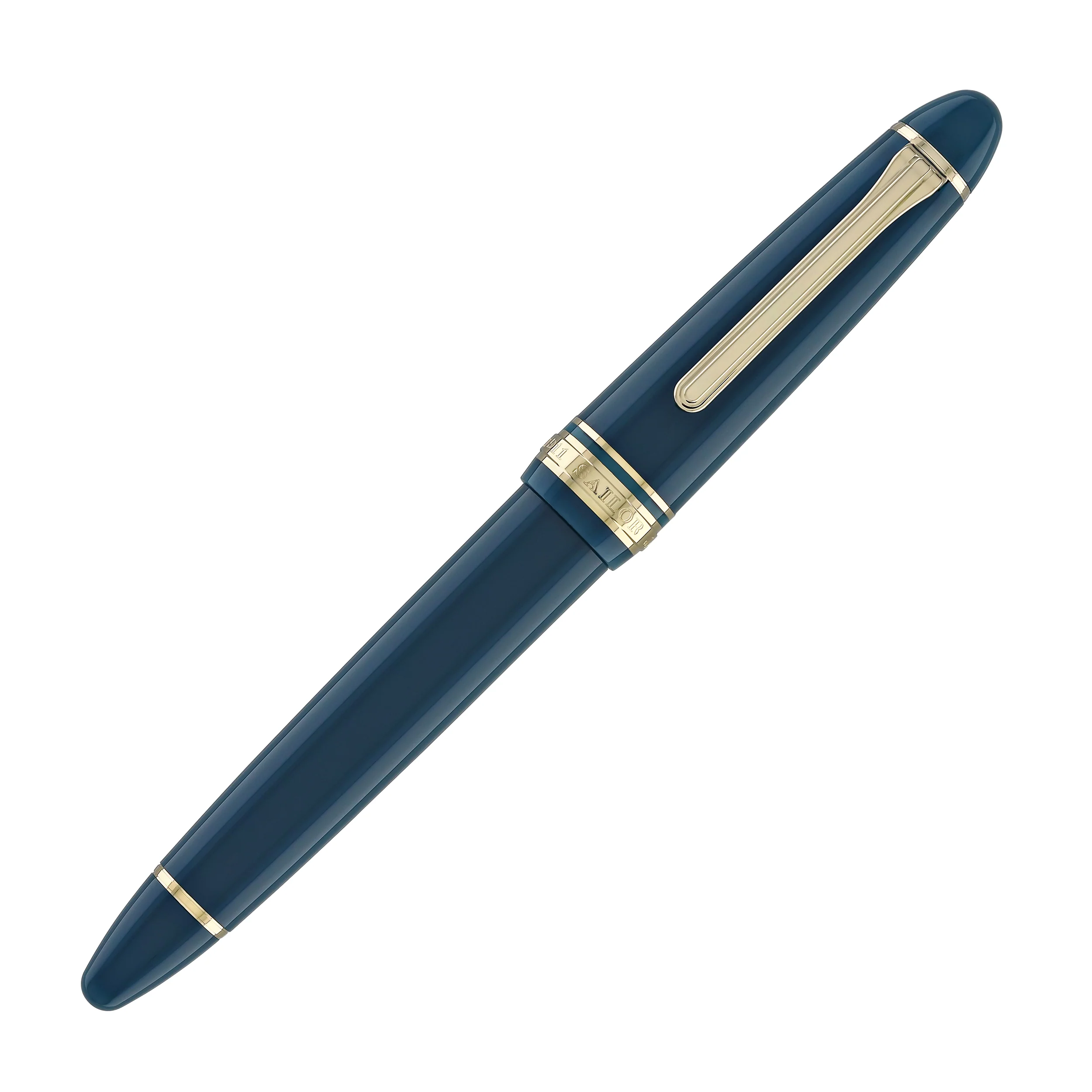 Sailor 1911 Casual L Stable Fountain Pen in Muted Green, Gold Trim - Image 2