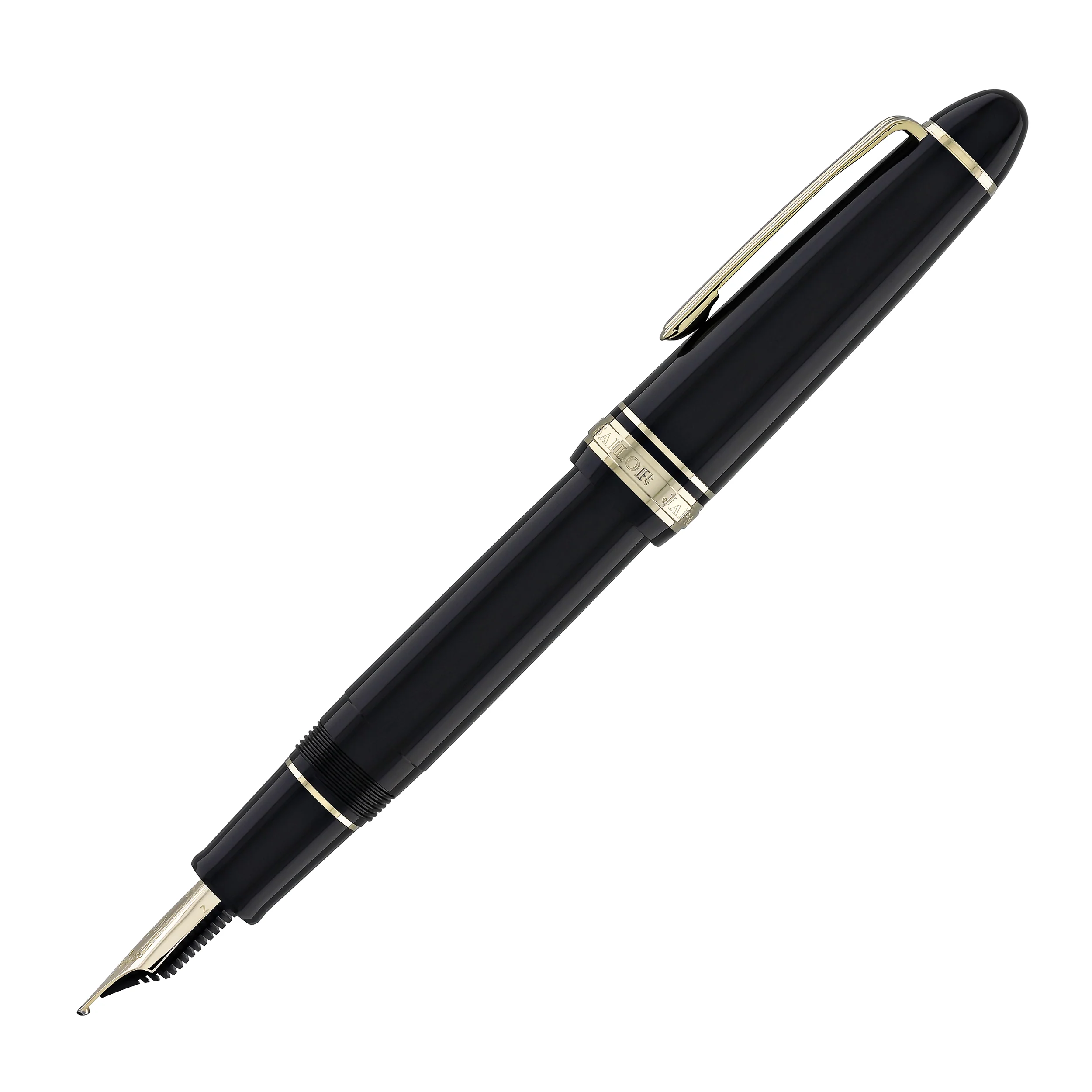 Sailor 1911 Large Fountain Pen in Black - 14kt Gold Nib - Image 5