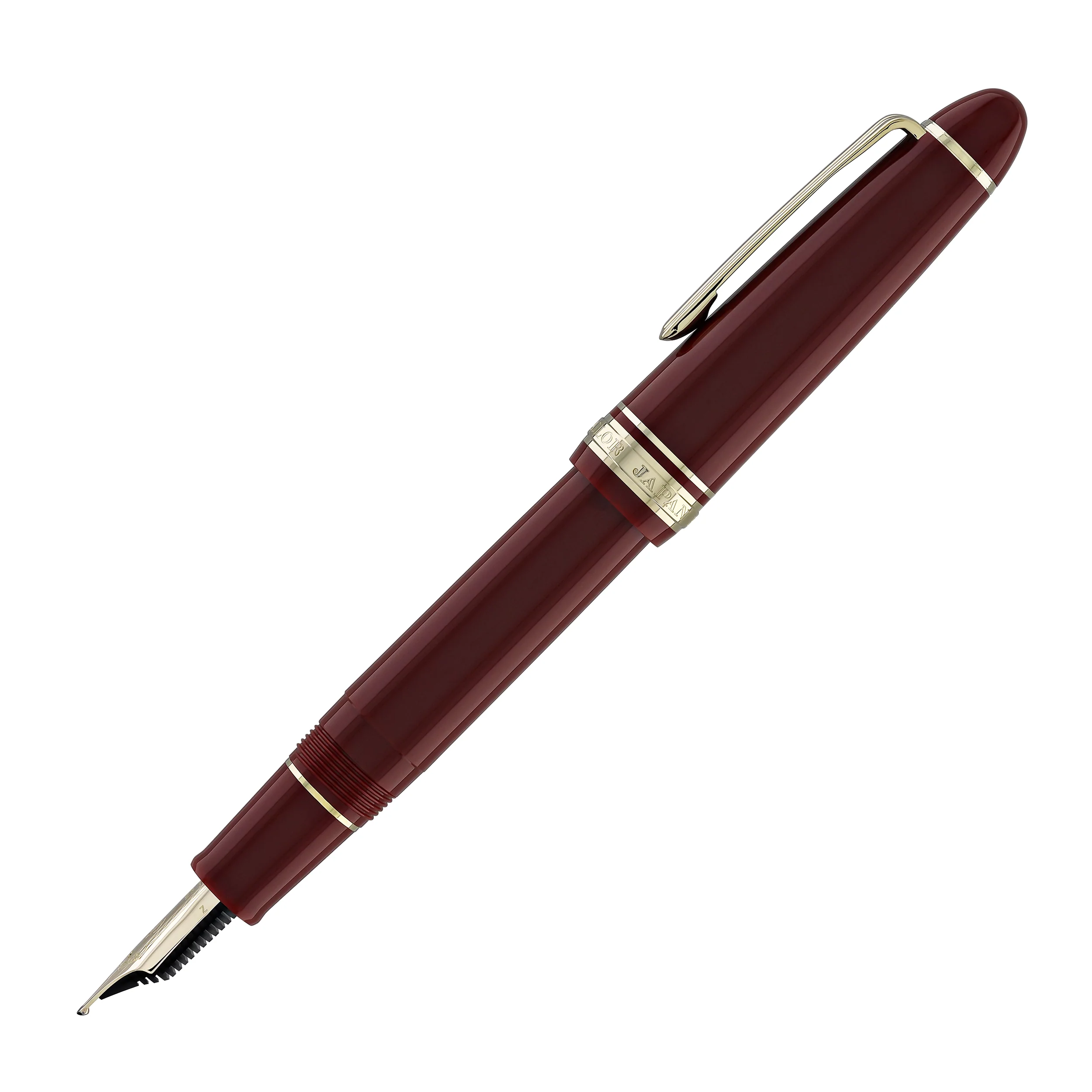 Sailor 1911 Large Fountain Pen in Red - 14kt Gold Nib - Image 5