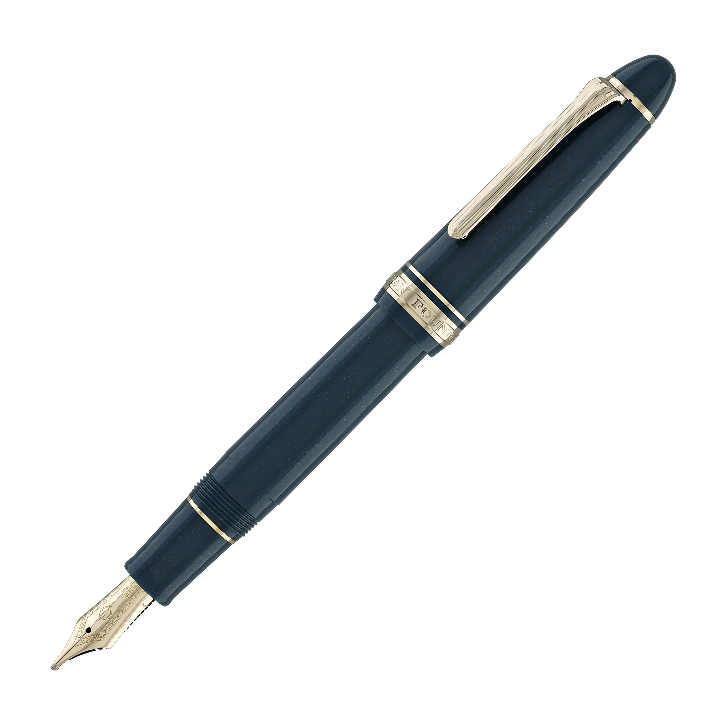 Sailor 1911 Large Fountain Pen in Shining Green - 18kt Gold Nib - Image 4