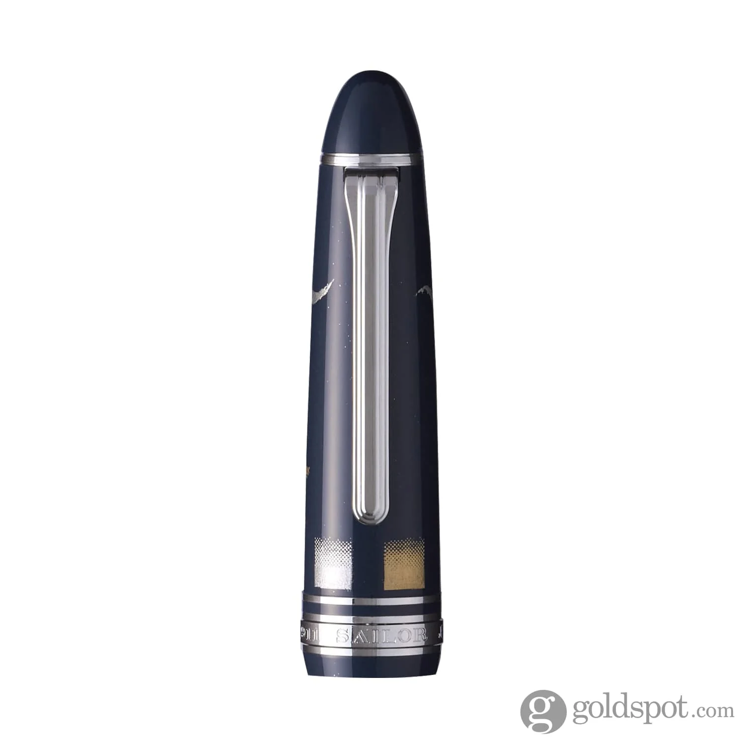 Sailor 1911 Large Ninja Fountain Pen "In" with Silver Trim - 21kt Gold Nib - Image 11