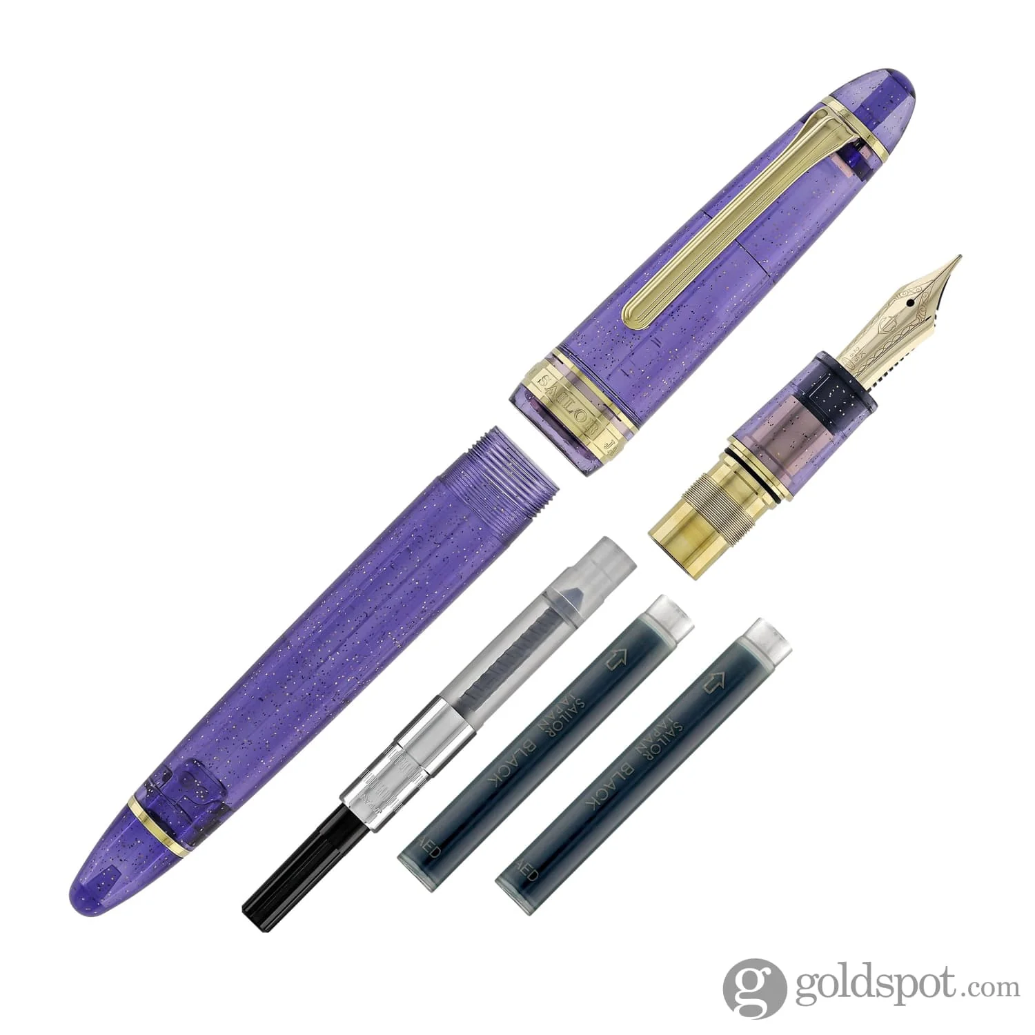 Sailor 1911 Large Pen of the Year 2025 Fountain Pen in Grape Expectations - 21kt Gold Nib - Image 7