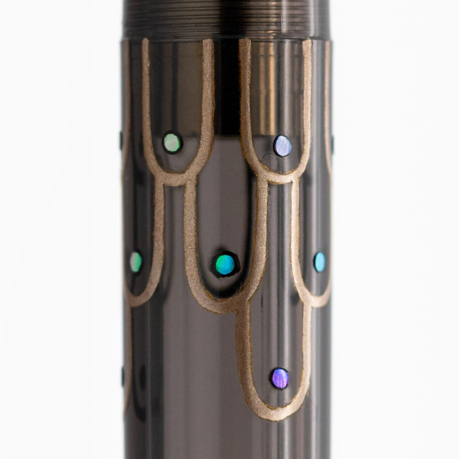 Sailor Classic Ko' Fountain Pen in Ala SV - 21kt Gold Medium Fine Nib - Image 11